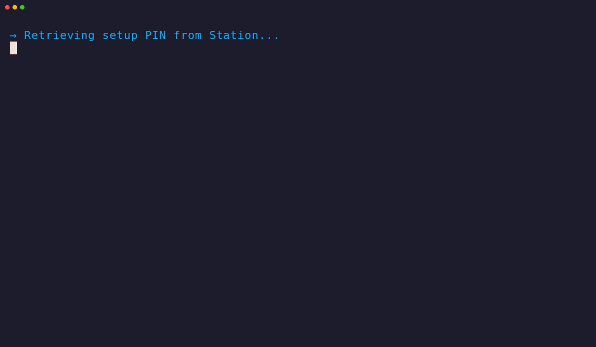 The installer finishing and printing your setup PIN and next steps